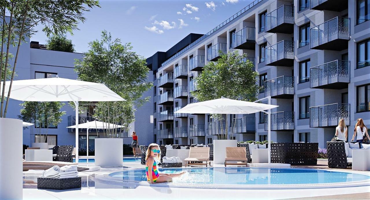 Apartament Z Wellness Nadmorskie Tarasy Kołobrzeg Extérieur photo